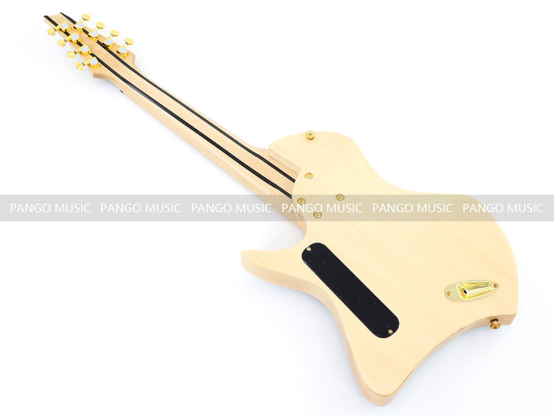 8-String Larada Style Gloss Dusty Blue Electric Guitar (LRG-034X)