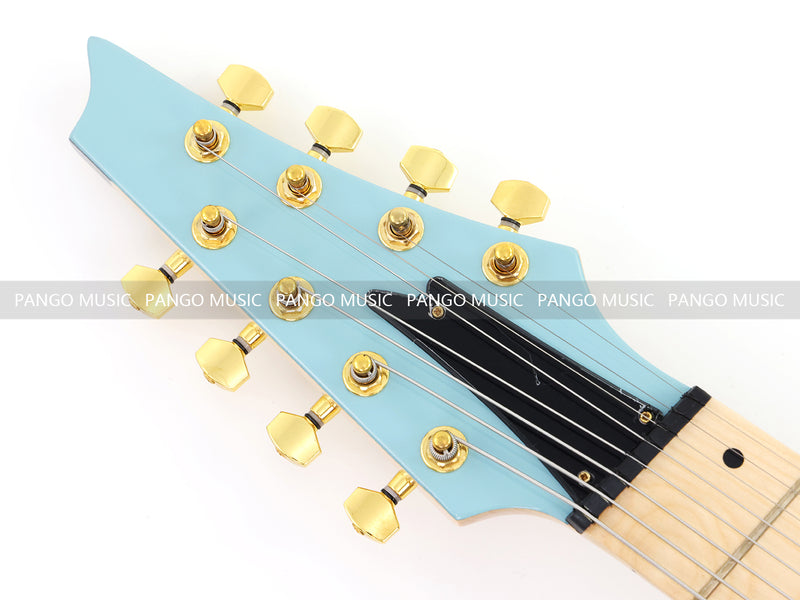8-String Larada Style Gloss Dusty Blue Electric Guitar (LRG-034X)