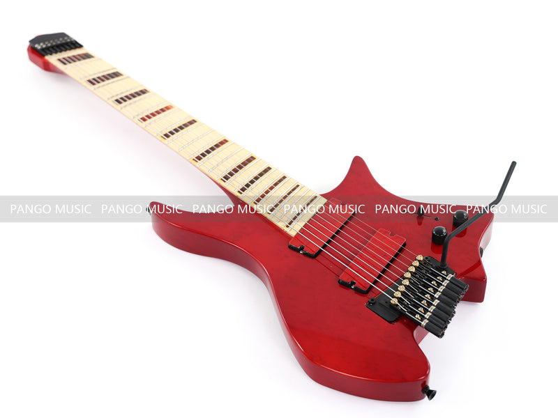8-String Multi-Scale Neck-Through Body Headless Electric Guitar (11092, Limited Edition)