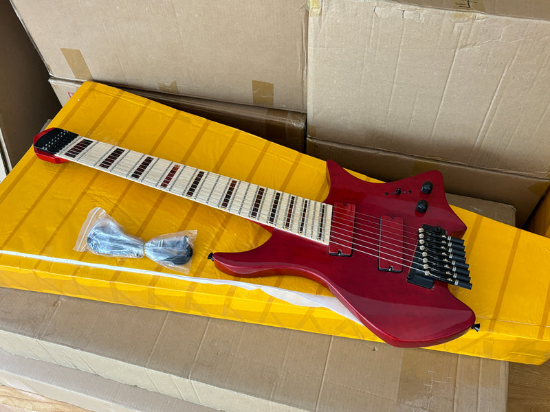 8-String Multi-Scale Neck-Through Body Headless Electric Guitar (11092, Limited Edition)