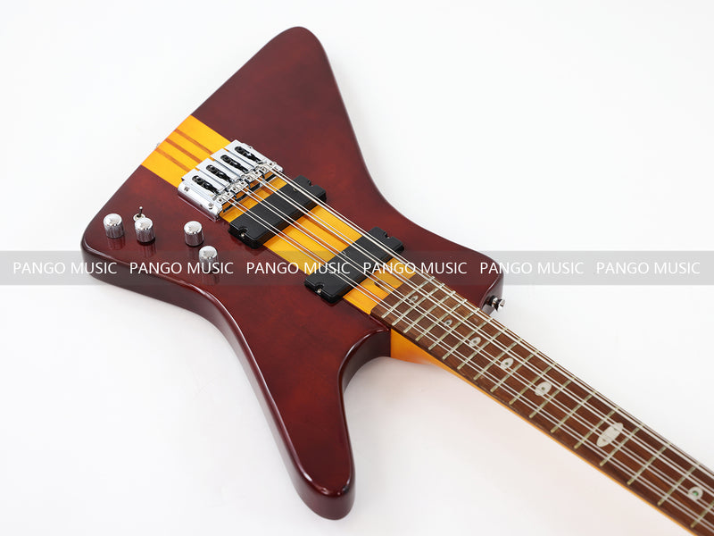 8 Strings Neck Through Bass Guitar with Active Electronics (GKS-142)