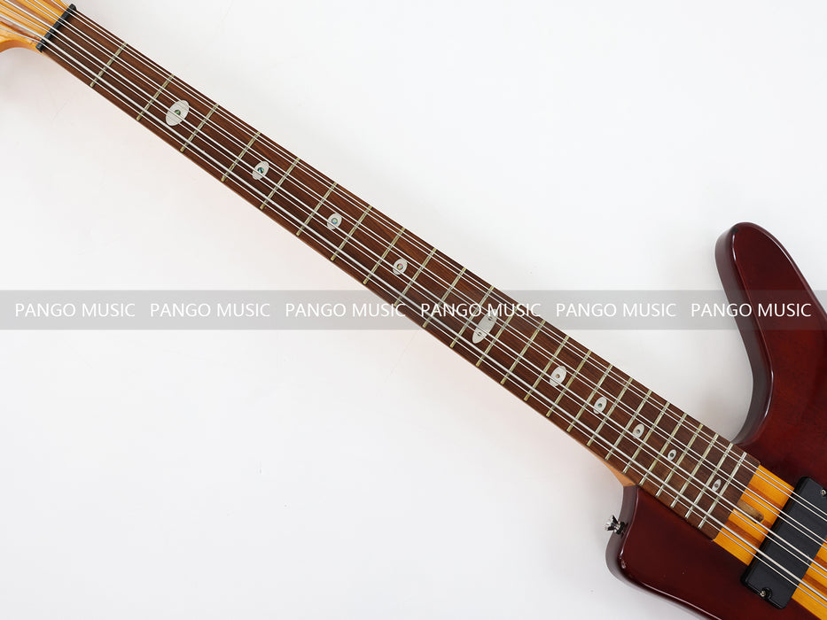 8 Strings Neck Through Bass Guitar with Active Electronics (GKS-142)