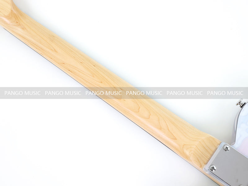 Acrylic Body TL Style Electric Guitar with UV-Printed Graphic Back Plate (PAG-085)
