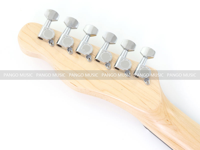 Acrylic Body TL Style Electric Guitar with UV-Printed Graphic Back Plate (PAG-085)