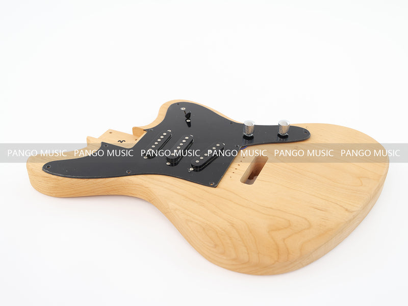 Alder Body Blank Headstock DIY Electric Guitar Kit (LRF-029, Limited Edition)