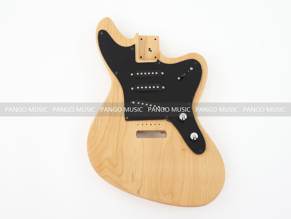 Alder Body Blank Headstock DIY Electric Guitar Kit (LRF-029, Limited Edition)