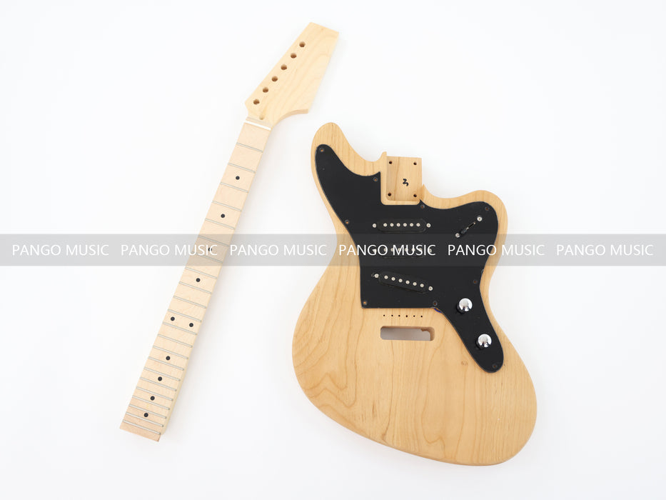 Alder Body Blank Headstock DIY Electric Guitar Kit (LRF-029, Limited Edition)