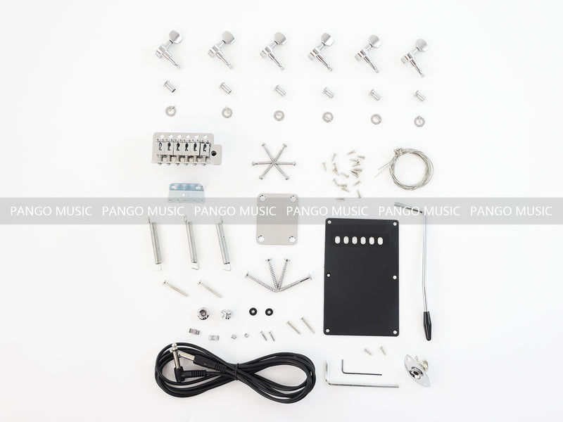 Alder Body Blank Headstock DIY Electric Guitar Kit (LRF-029, Limited Edition)