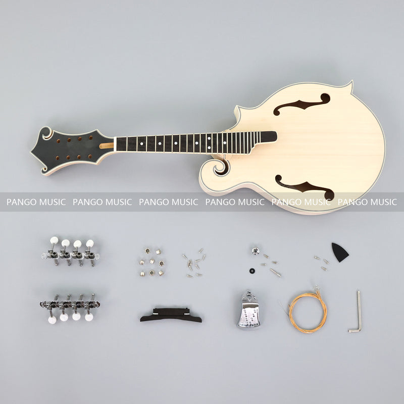 All-Solid Wood F-Style Right-Handed DIY Mandolin Kit (PMB-917X)