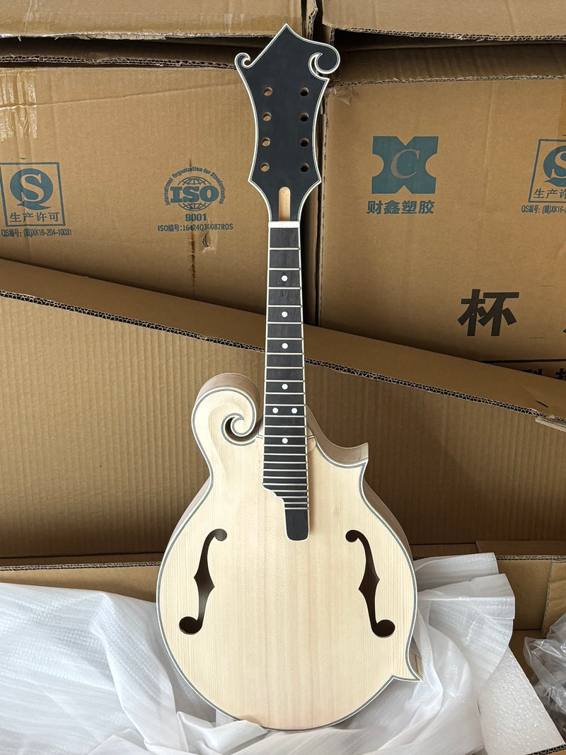 All-Solid Wood F-Style Right-Handed DIY Mandolin Kit (PMB-917X)