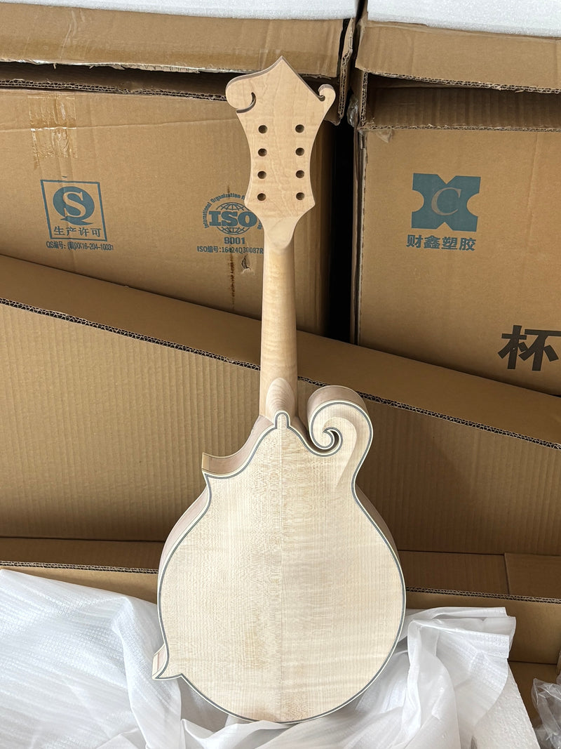All-Solid Wood F-Style Right-Handed DIY Mandolin Kit (PMB-917X)