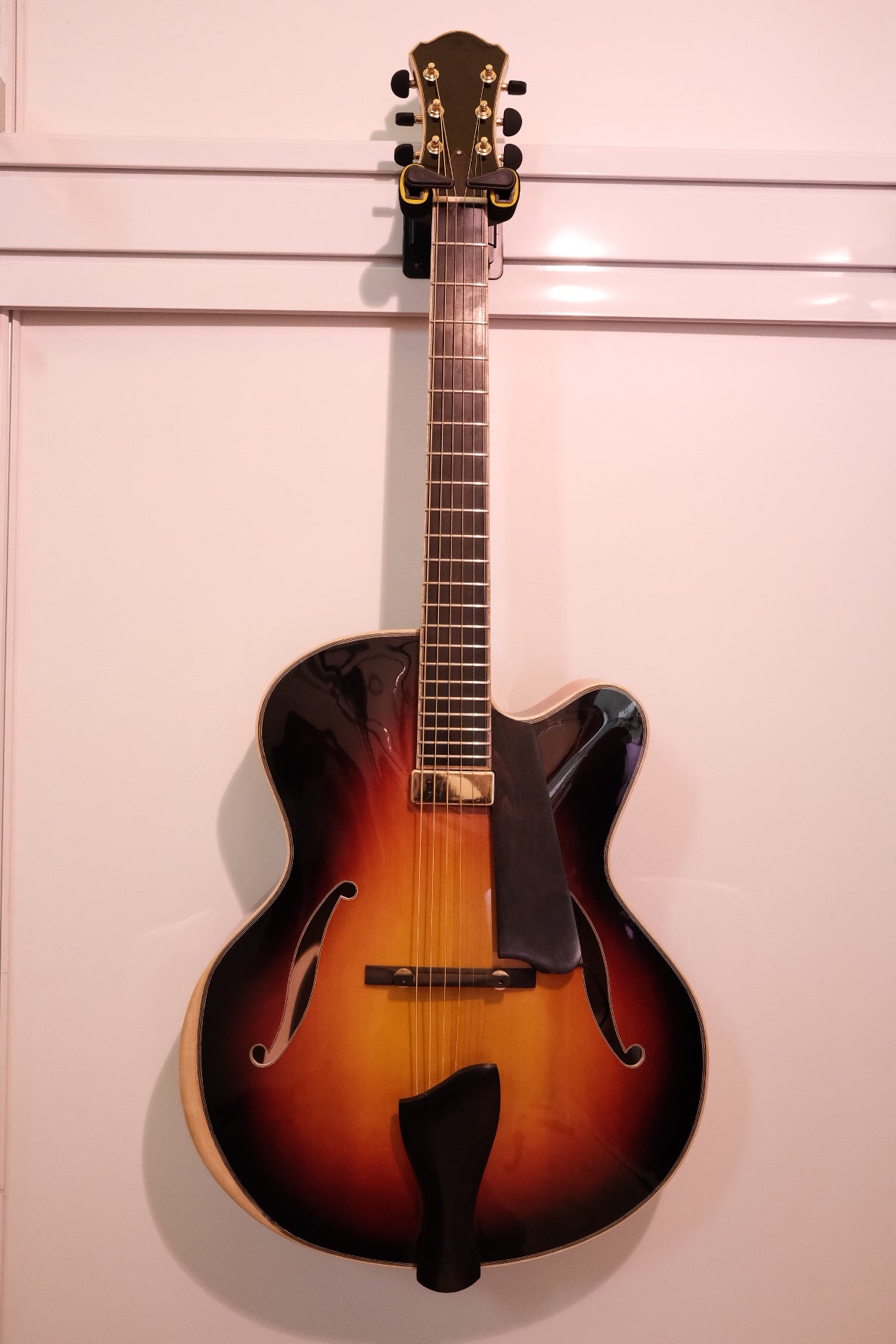 All Handcraft Sunset Color Hollow Body Archtop Electric Jazz