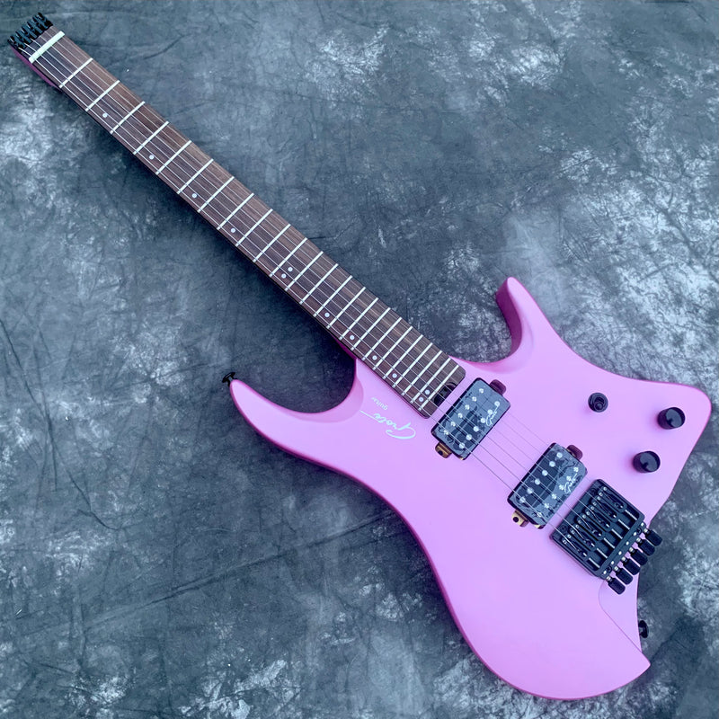 All Purple Headless Electric Guitar (YMZ-238)
