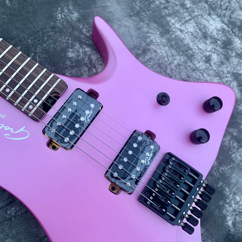All Purple Headless Electric Guitar (YMZ-238)