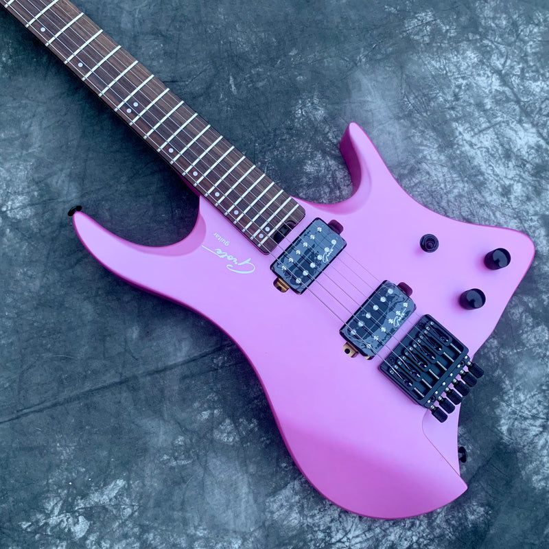 All Purple Headless Electric Guitar (YMZ-238)