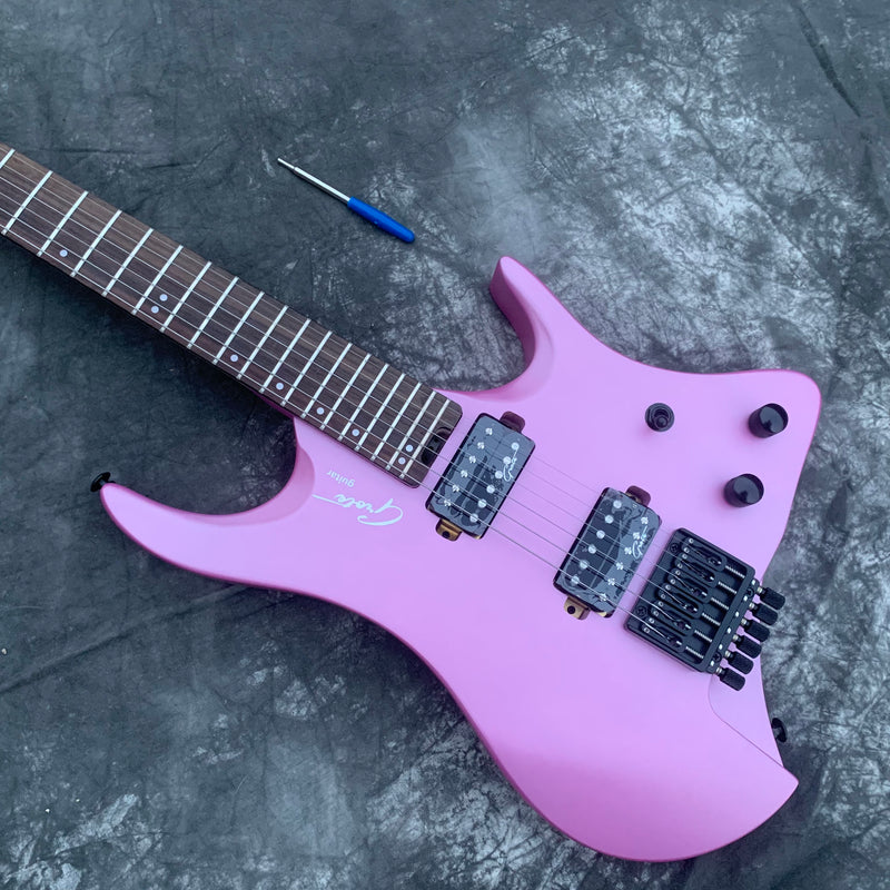 All Purple Headless Electric Guitar (YMZ-238)