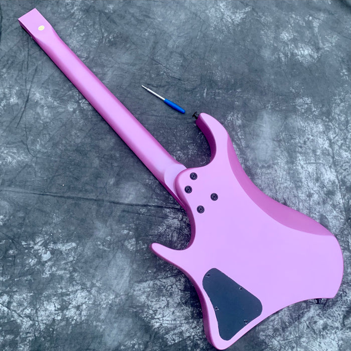 All Purple Headless Electric Guitar (YMZ-238)