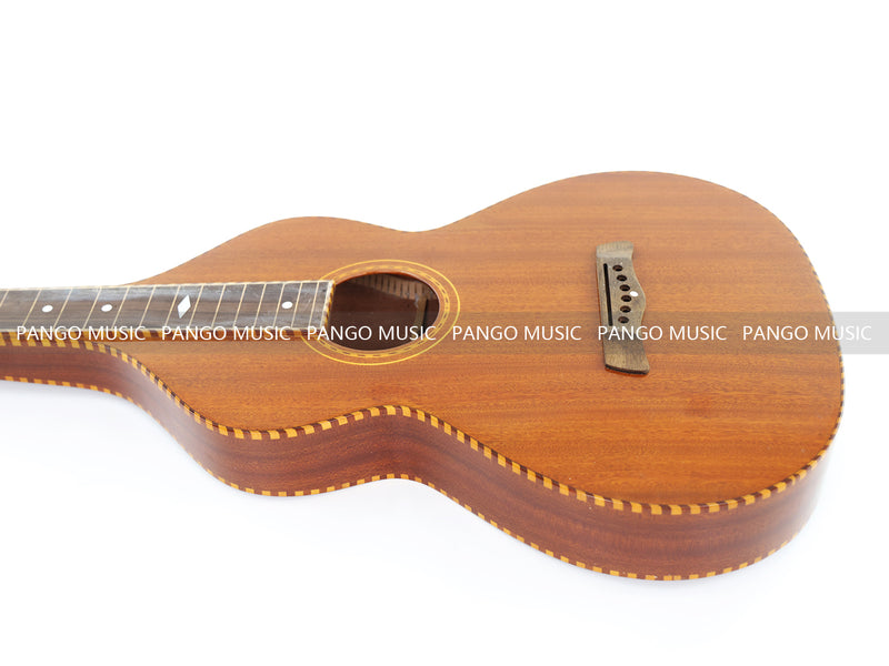 All Sapele Wood Weissenborn Hawaiian Slide Guitar (TW-200, No Hardware, Damaged Product)