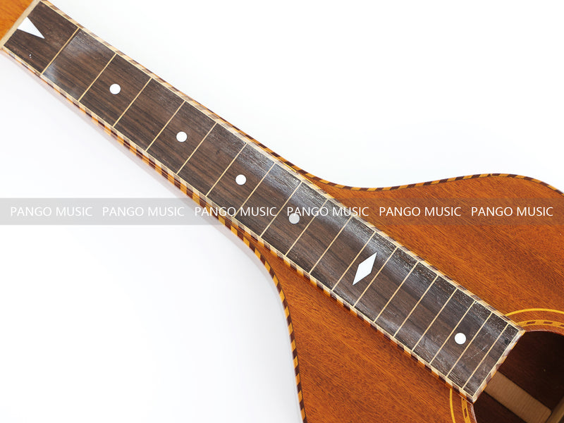 All Sapele Wood Weissenborn Hawaiian Slide Guitar (TW-200, No Hardware, Damaged Product)