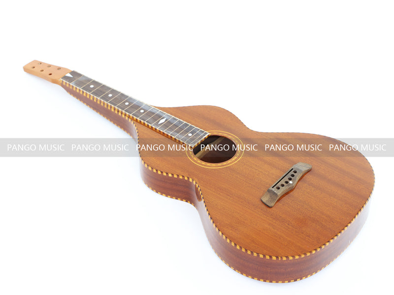All Sapele Wood Weissenborn Hawaiian Slide Guitar (TW-200, No Hardware, Damaged Product)