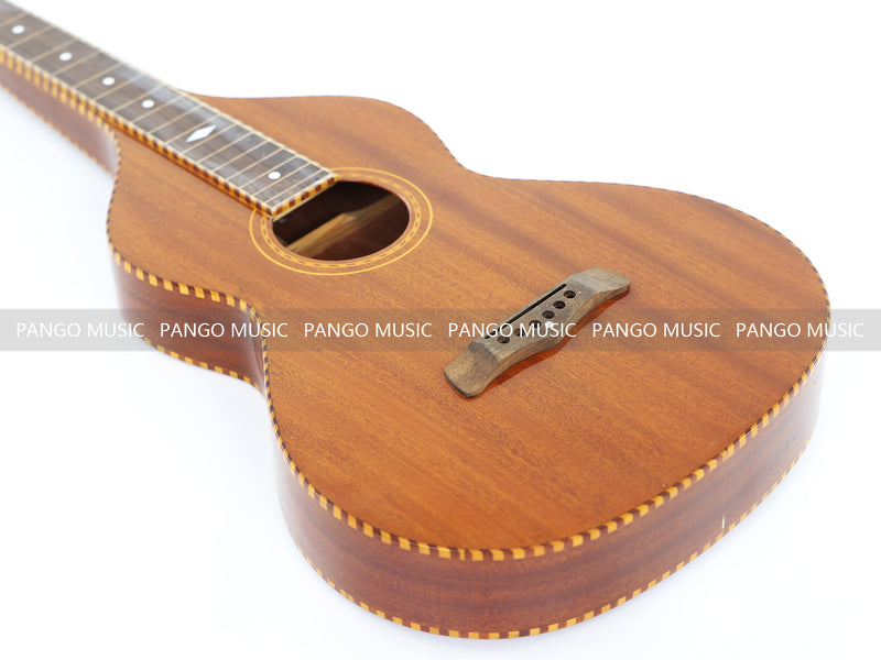 All Sapele Wood Weissenborn Hawaiian Slide Guitar (TW-200, No Hardware, Damaged Product)