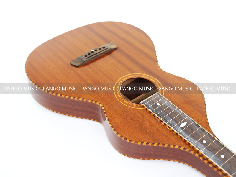 All Sapele Wood Weissenborn Hawaiian Slide Guitar (TW-200, No Hardware, Damaged Product)