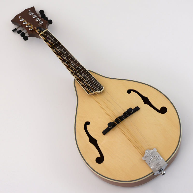 All Solid Wood A-Style Mandolin with Wide Neck (PMA-013, Shanghai Music Show Sample)