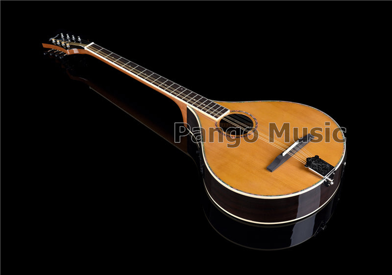 All-Solid Wood | 670mm Scale Length | Built-in EQ Acoustic-Electric Bouzouki (PBM-589S)