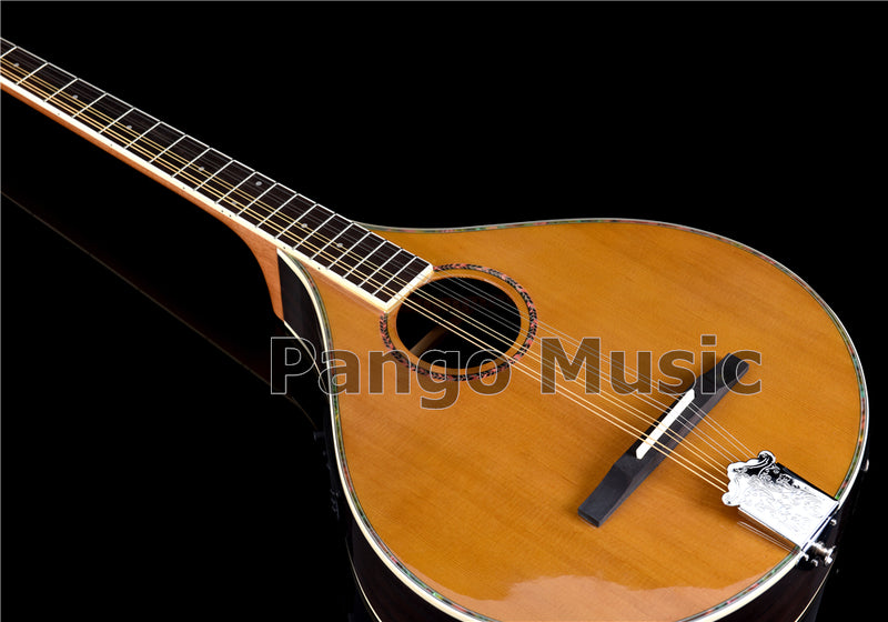 All-Solid Wood | 670mm Scale Length | Built-in EQ Acoustic-Electric Bouzouki (PBM-589S)