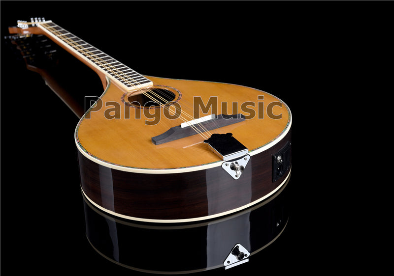 All-Solid Wood | 670mm Scale Length | Built-in EQ Acoustic-Electric Bouzouki (PBM-589S)
