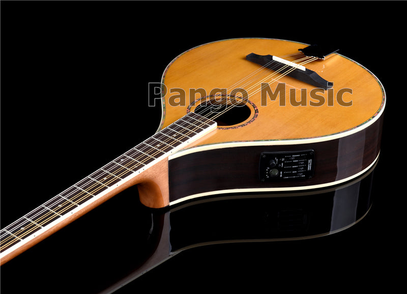 All-Solid Wood | 670mm Scale Length | Built-in EQ Acoustic-Electric Bouzouki (PBM-589S)