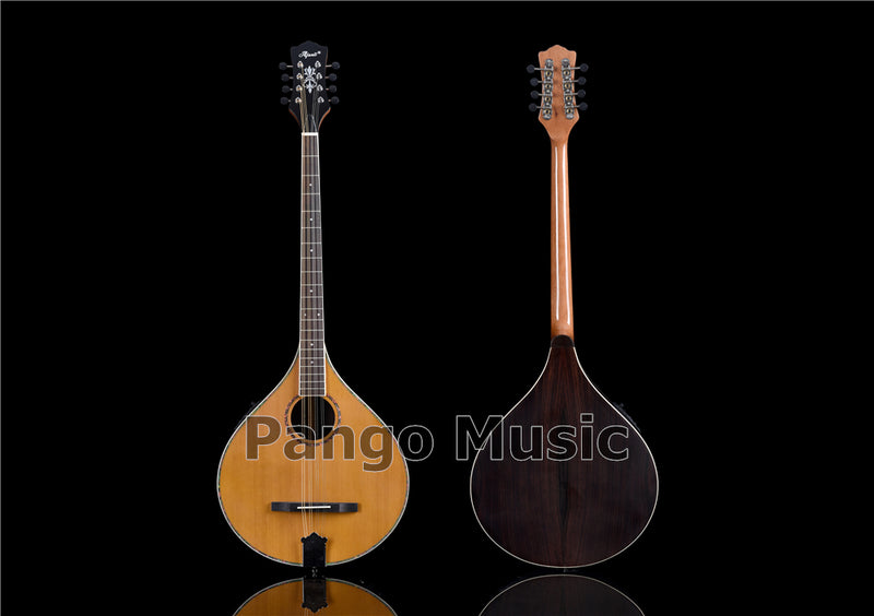 All-Solid Wood | 670mm Scale Length | Built-in EQ Acoustic-Electric Bouzouki (PBM-589S)