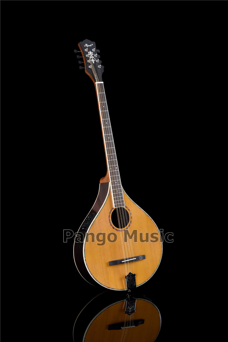 All-Solid Wood | 670mm Scale Length | Built-in EQ Acoustic-Electric Bouzouki (PBM-589S)