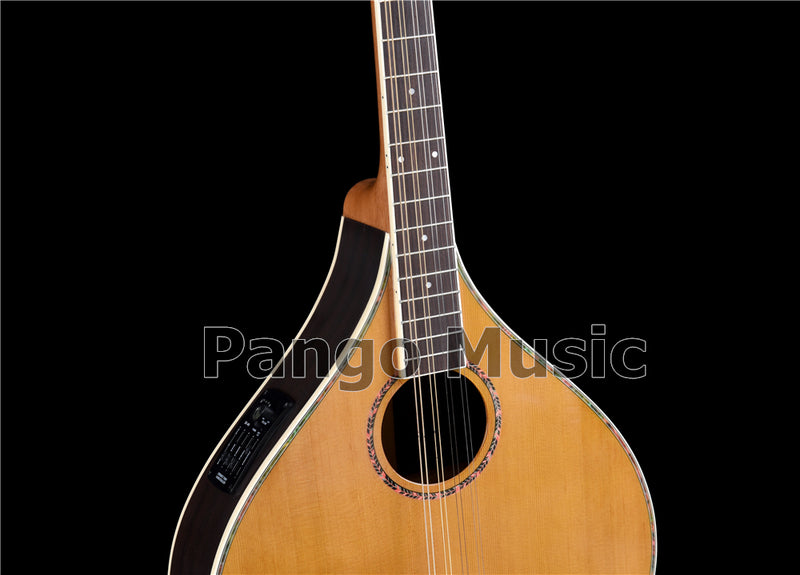 All-Solid Wood | 670mm Scale Length | Built-in EQ Acoustic-Electric Bouzouki (PBM-589S)