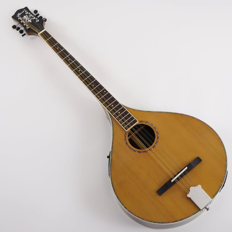 All-Solid Wood | 670mm Scale Length | Built-in EQ Acoustic-Electric Bouzouki (PBM-589)