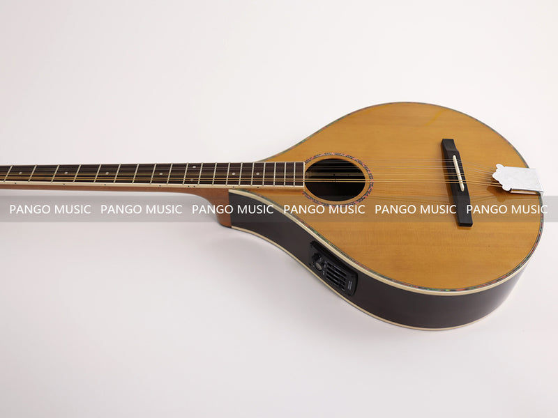 All-Solid Wood | 670mm Scale Length | Built-in EQ Acoustic-Electric Bouzouki (PBM-589)