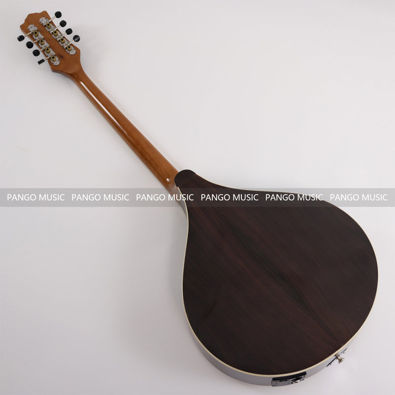 All-Solid Wood | 670mm Scale Length | Built-in EQ Acoustic-Electric Bouzouki (PBM-589)