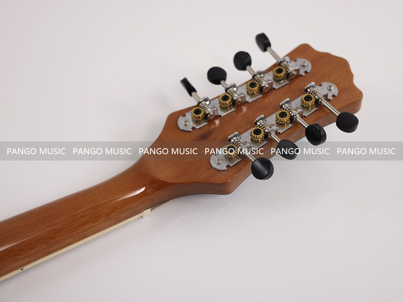 All-Solid Wood | 670mm Scale Length | Built-in EQ Acoustic-Electric Bouzouki (PBM-589)