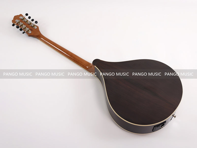 All-Solid Wood | 670mm Scale Length | Built-in EQ Acoustic-Electric Bouzouki (PBM-589)