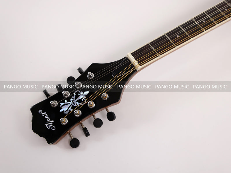All-Solid Wood | 670mm Scale Length | Built-in EQ Acoustic-Electric Bouzouki (PBM-589)