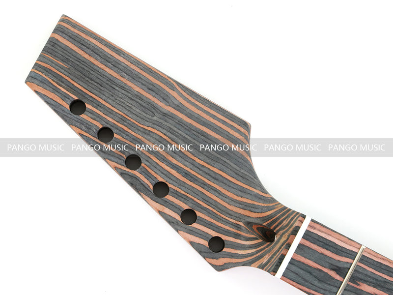 All Zebrawood Blank Headstock ST Style DIY Electric Guitar Kit (PST-567)