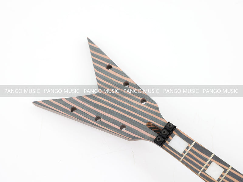 All Zebrawood DIY Electric Guitar Kit (PYX-012X)
