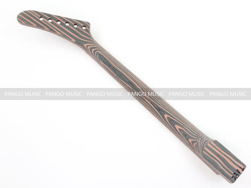 All Zebrawood Explorer Style DIY Electric Guitar Kit (PEX-230X)