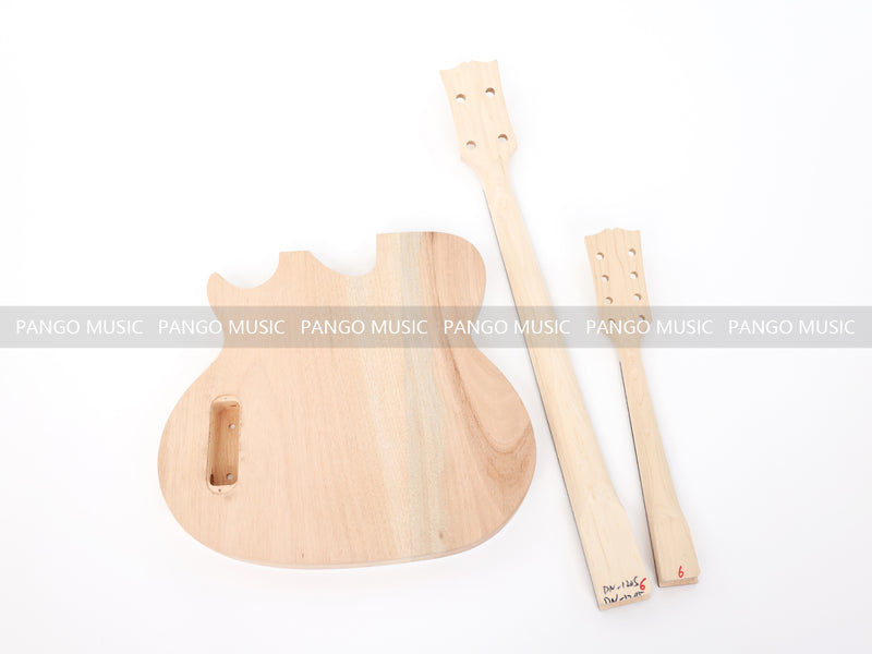 Double Neck 4-String Bass & 8-String Mandolin DIY Mandolin Kit (PTM-157)