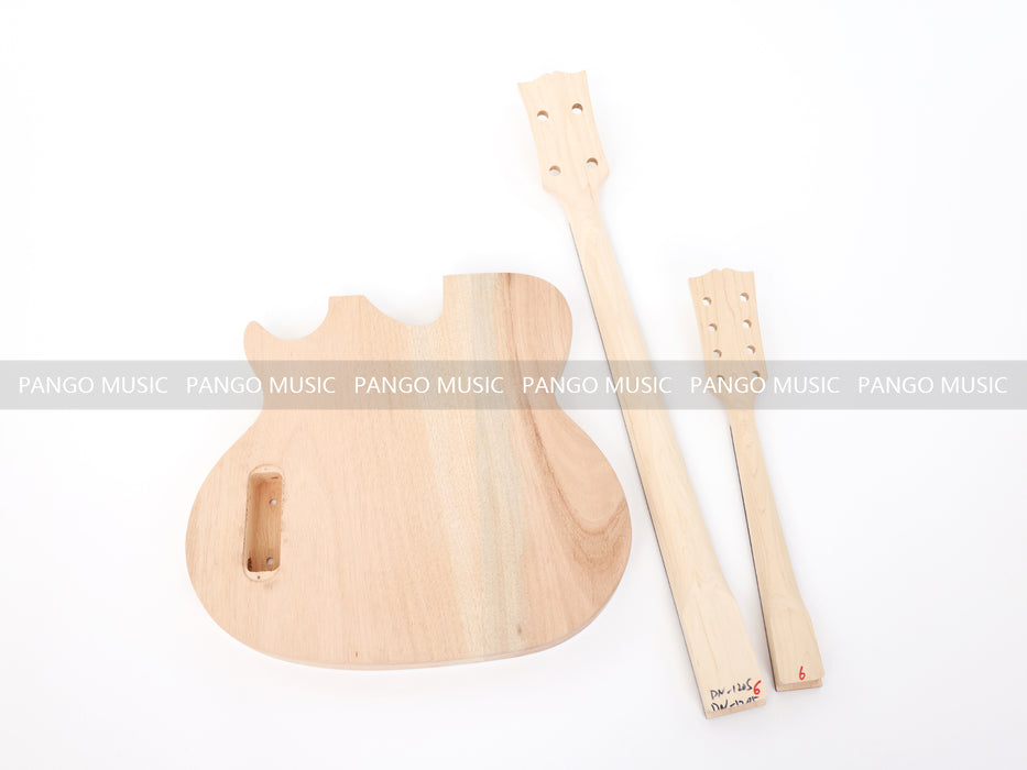 Bass & Mandolin 4+8 Strings Double Neck DIY Guitar Kit (PTM-157)