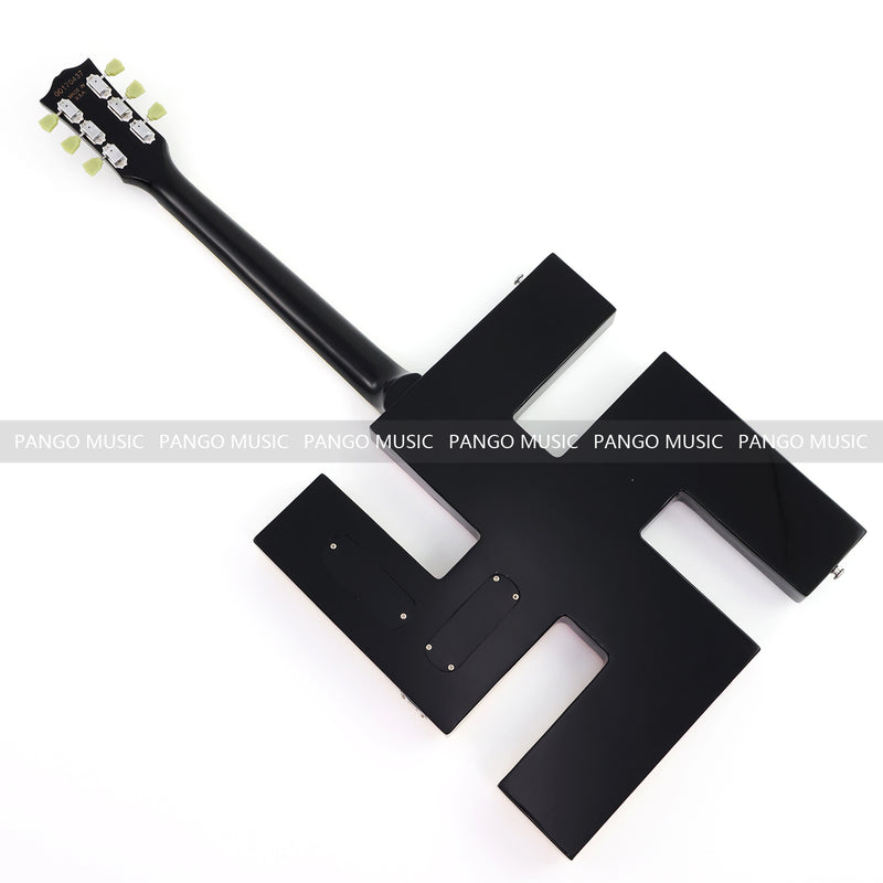 Black-Red-Gold Novelty Electric Guitar (GF-997, Limited Edition)