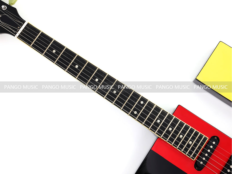 Black-Red-Gold Novelty Electric Guitar (GF-997, Limited Edition)