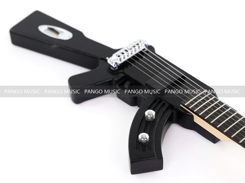 Black AK-47 Gun Shaped Electric Guitar (PQX-125)