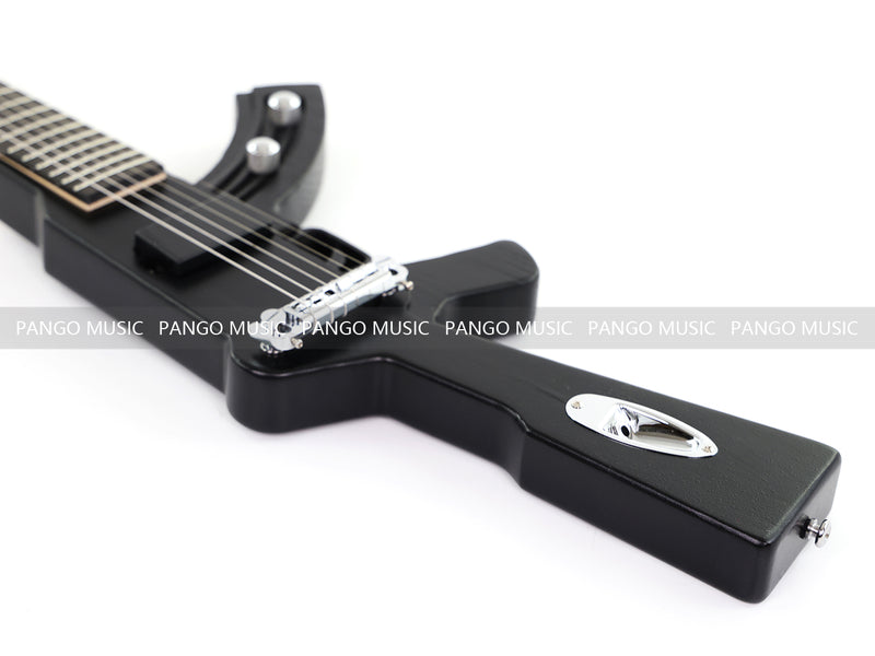 Black AK-47 Gun Shaped Electric Guitar (PQX-125)
