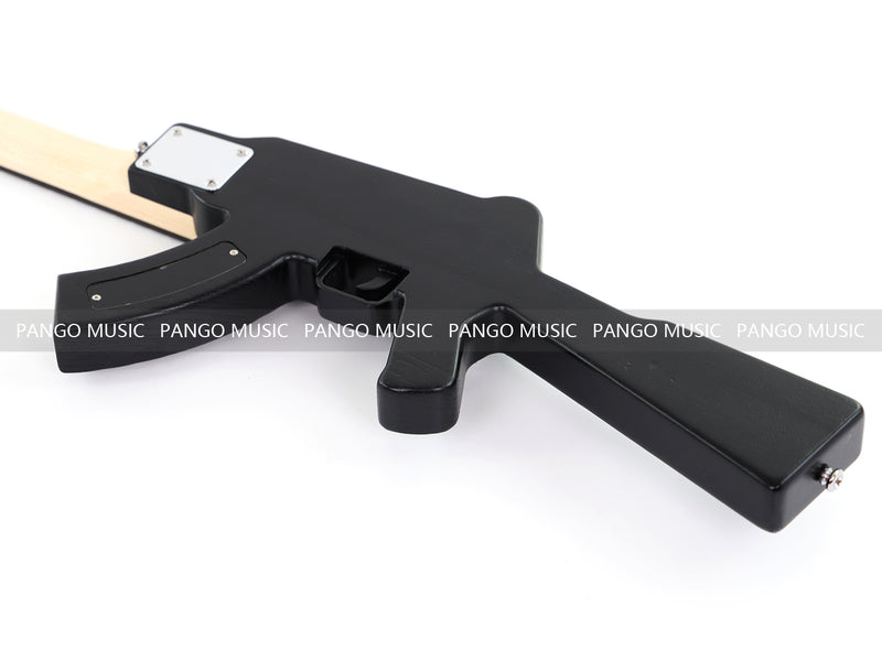 Black AK-47 Gun Shaped Electric Guitar (PQX-125)